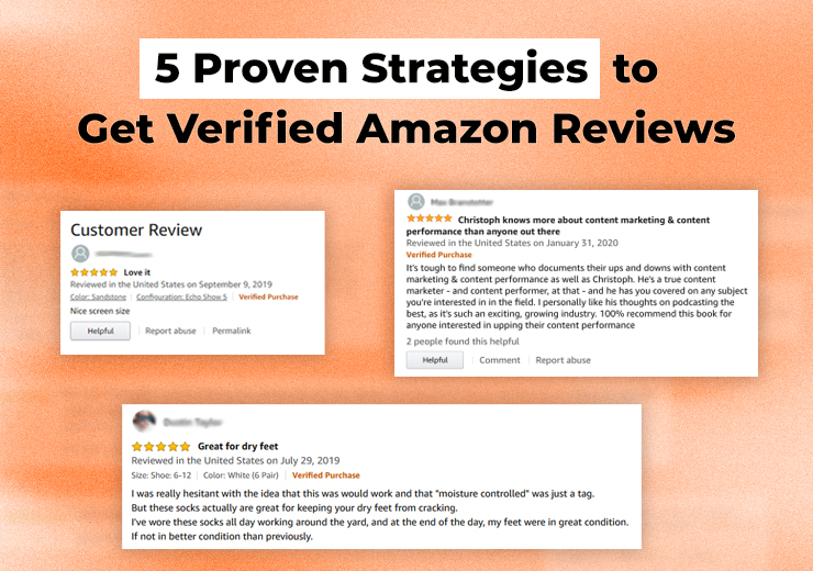 5 Proven Strategies To Get Verified Amazon Reviews
