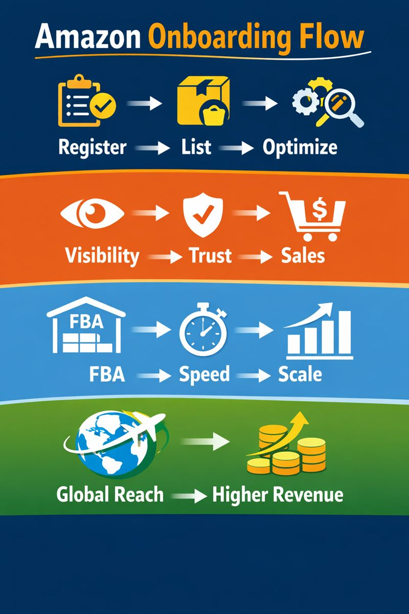 Amazon Onboarding Process Amazon Onboarding Process